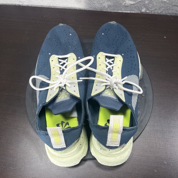 Nike Air Zoom-Type Crater Armory Navy Mens Size 10.5 Lace Up Athletic Sneakers - Picture 5 of 10